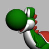 Yoshi 3d model thumbnail